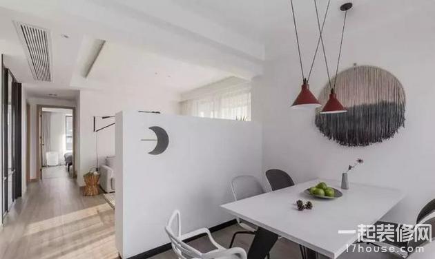 106平的北欧风三居室案例，浅色调打造的舒适空间